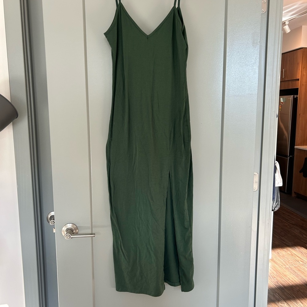 Forest Green Maxi Dress